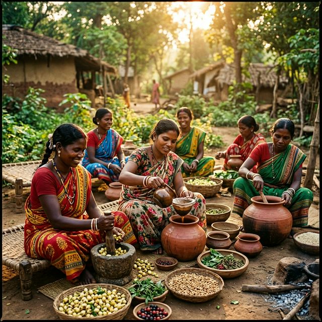 Handcrafted Tribal Drink Process